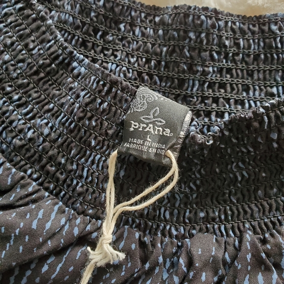 PRANA Lenora Off the Shoulder Dress, Size L, NEW! - Picture 5 of 10